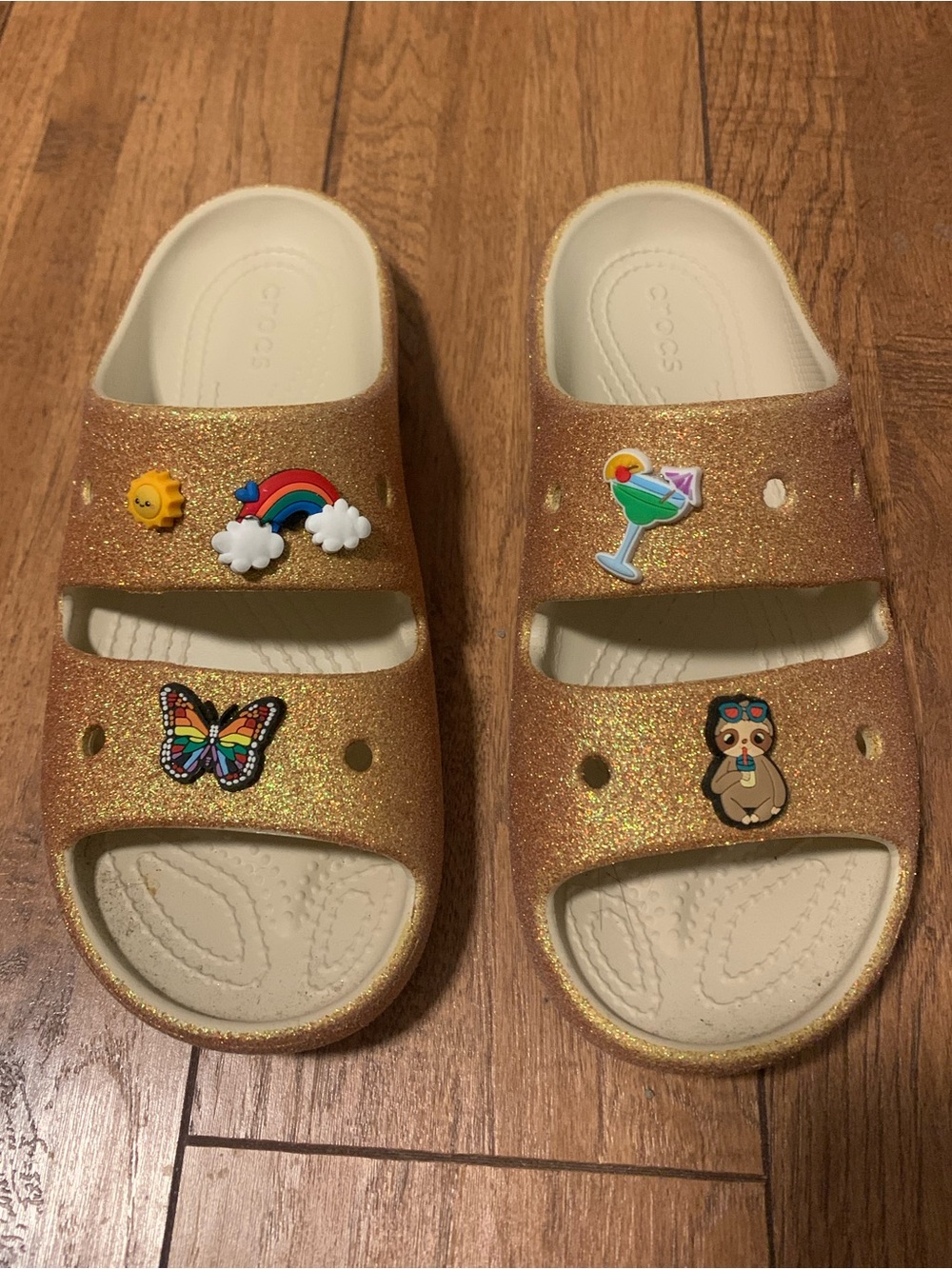 CROCS Classic 2.0 Glitter Sandals